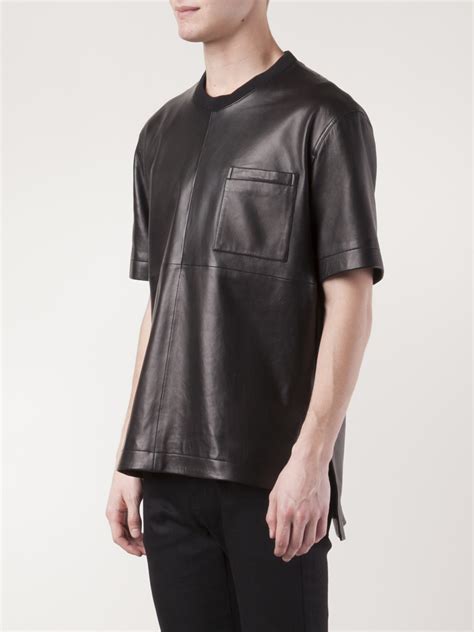 givenchy leather shirt|Givenchy t shirt men price.